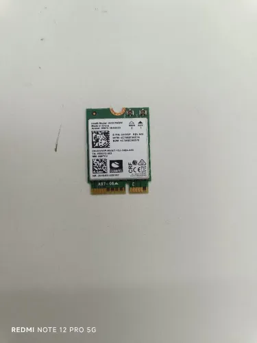 Placa Intel 6ghz 5ghz ax211 / retirado Dell 3410