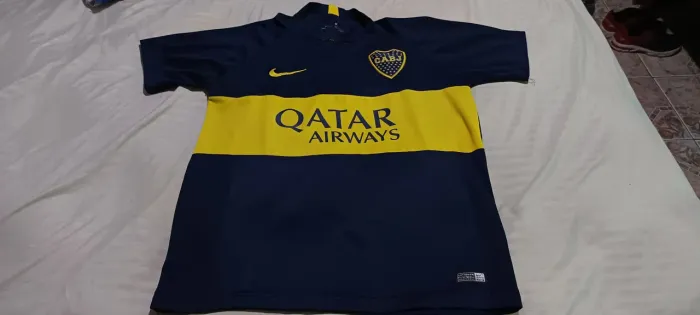 Camisa retrô Boca Jrs