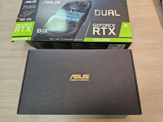 Placa de vídeo ASUS RTX 2060s - 8GB - estado de novo