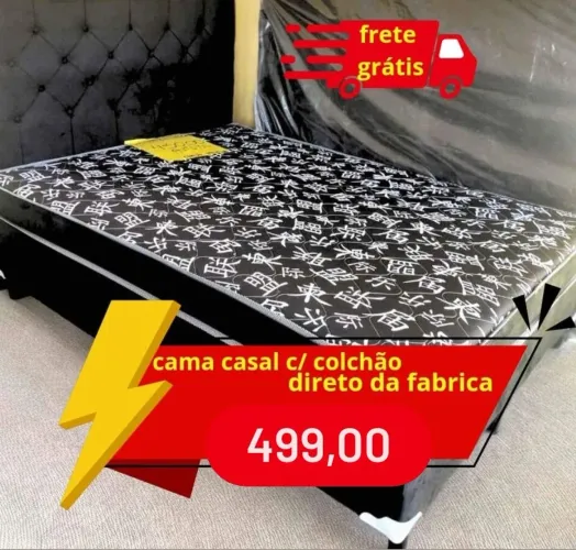 Promoção camas box novas e frete grátis! 
