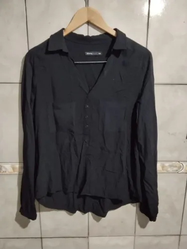 Camisa feminina manga longa hering