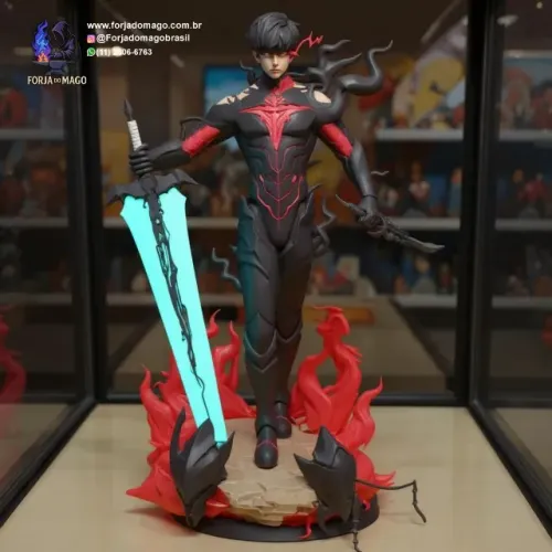 Action Figure Solo Leveling Sung jin woo