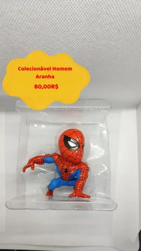 Colecionável O Clássico Homem Aranha - Metal
