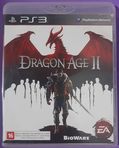 Jogo Dragon Age II 2 - PS3 semi-novo completo