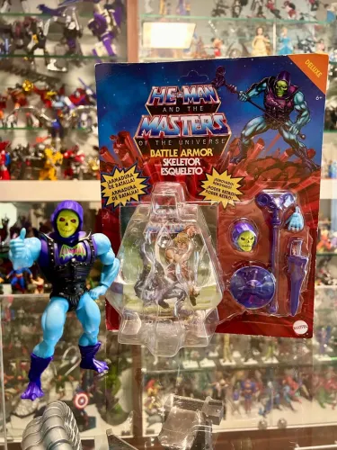 Masters of the Universe Origins Battle Armor Skeletor Esqueleto He-Man
