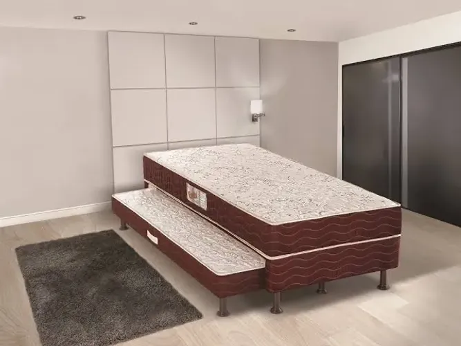 Cama box solteiro c/ auxiliar, cama conjugada completa muito barata !!