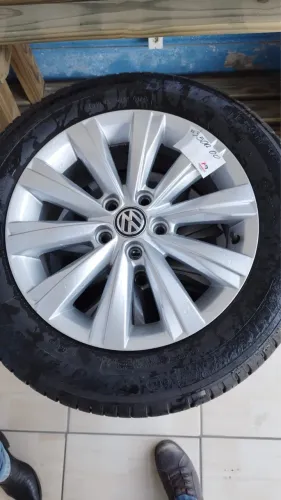 Jogo de 4 Rodas Original VW Impecaveis