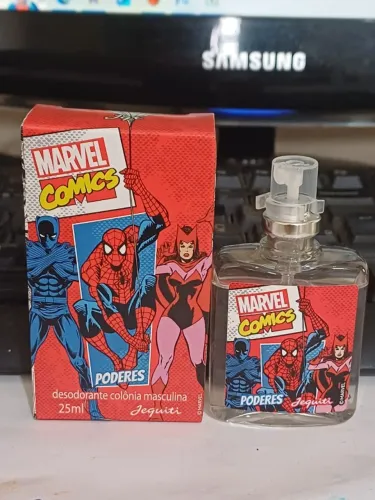 Colônia masculina jequiti Marvel Comics Poderes nova 25 ml por R$ 24,00 cada 