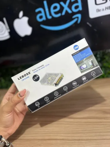 Fonte Chaveada 12V 10A 120W LEBOSS