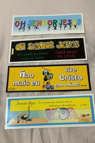 Adesivos raros e antigos (4 unidades)