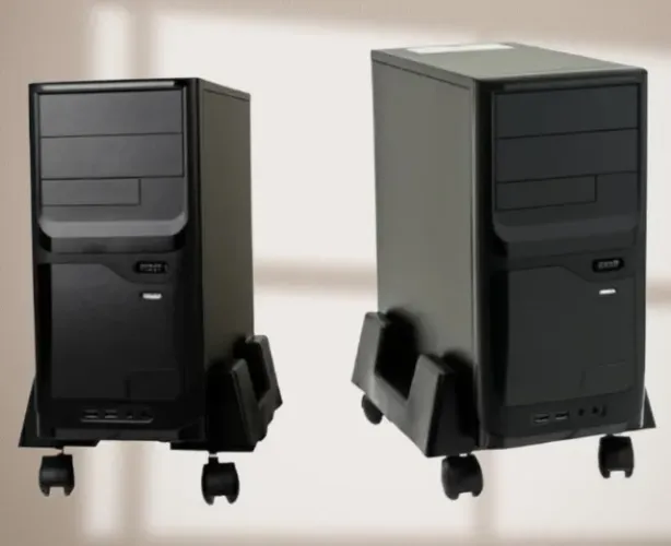 Suporte Para CPU / Computador Ajustável Rodizios - Novo