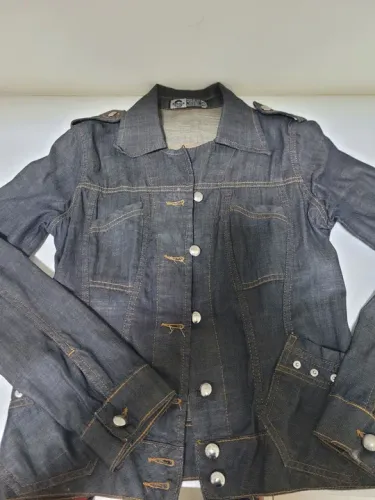 Jaqueta Jeans Feminina