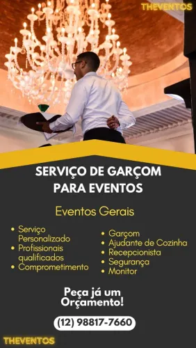 Serviço de Garçom para Eventos