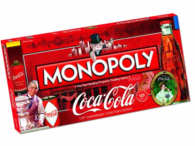 Monopoly - Coca-Cola - EDIÇÃO LIMITADA COLECIONADOR