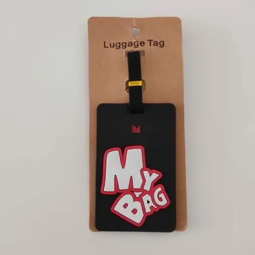 Tag identificador emborrachado de bagagem mala - My bag