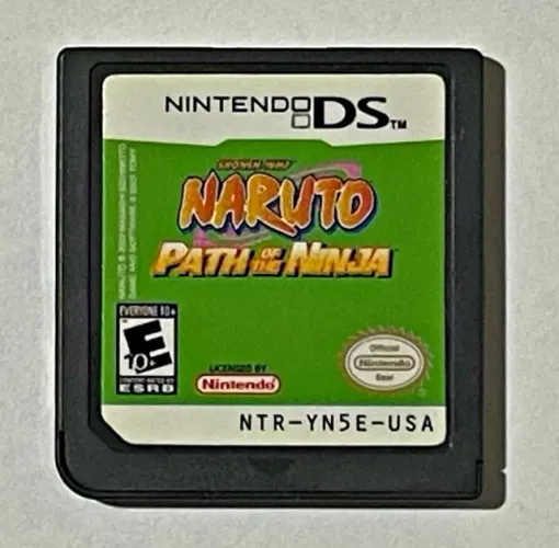 NARUTO PATH OF THE NINJA SHONEN JUMP NINTENDO DS SOMENTE CARTUCHO ACEITO OLX PAY