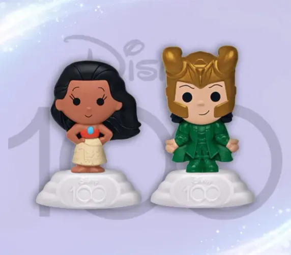 Disney 100 Anos Mc Donald's Lacrados Moana e Loki