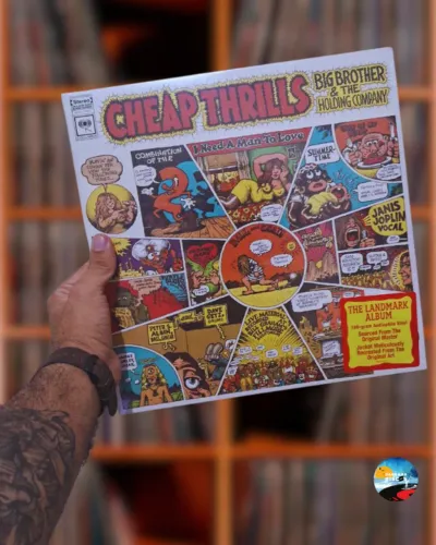 Vinil LP Cheap Thrills Janis Joplin importado e lacrado