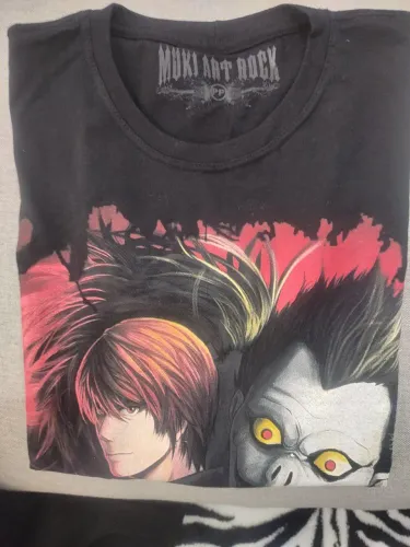 CAMISETA DEATH NOTE ORIGINAL TAMANHO PP NOVA NUNCA USADA