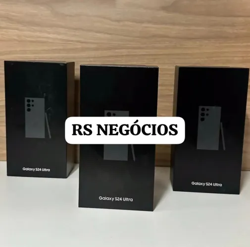 Novo na Caixa S24 Ultra 5G 256gb Preto, Lacrado + NF (Até 12x)