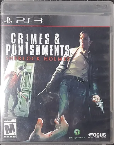 Crimes & Punishments: Sherlock Holmes - PS3 - semi-novo