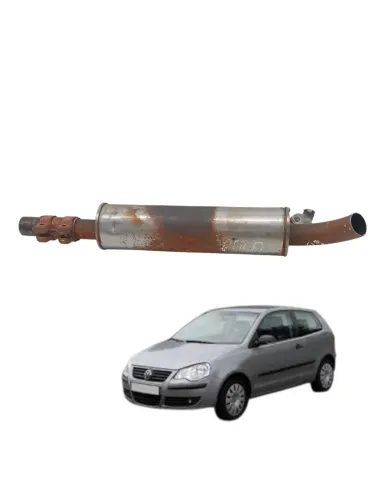 Escapamento Silencioso  Volkswagen Polo 1.6 2008 2009 2010