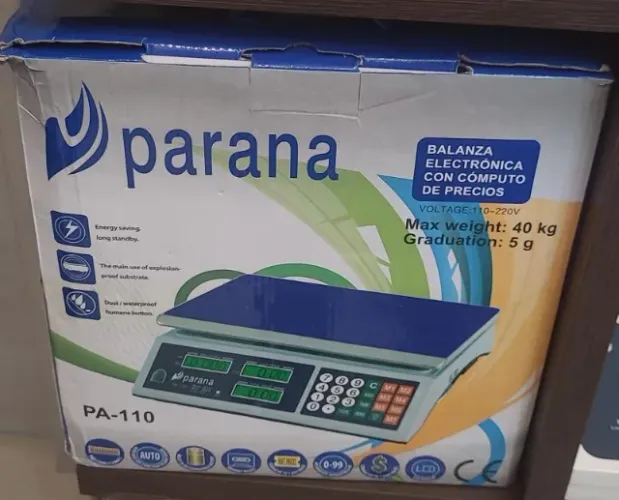 BALANÇA 40KG PARANA RECARREGAVEL