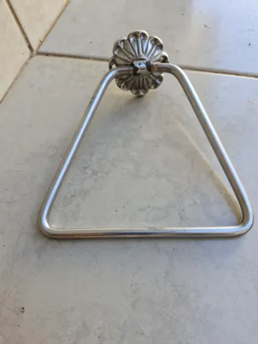 Gancho metal porta toalha