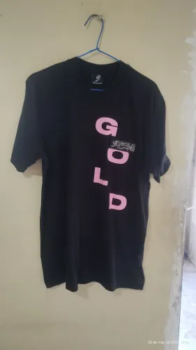 Camiseta Gold Life - Preta (Nike, Adidas)