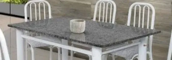 Pedra granito para mesa de 6 cadeiras 1,51 x 0,90