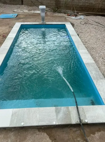 Piscina de fibra