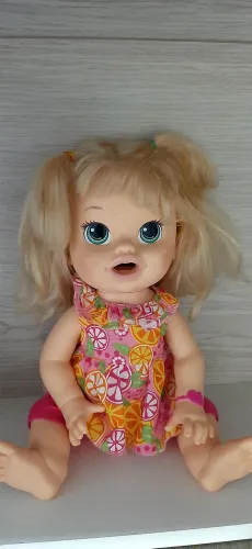 Boneca Baby Alive Comilona loira