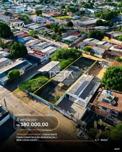 Terreno Amplo - Rua Botão de Ouro - Pricumã