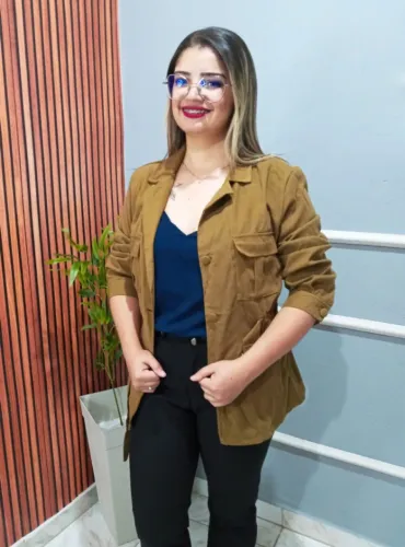 Jaqueta Parka Forrada