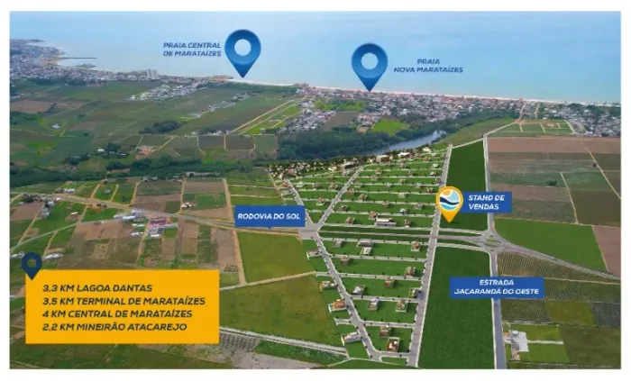 Lote em Marataizes ES ( Frente para Lagoa ) oportunidade ! 