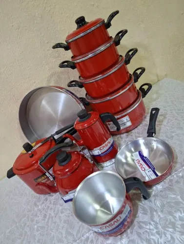Conjunto de panelas 11 peças