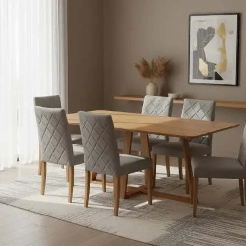 ? CONJUNTO DE MESA DÁLIA 6 LUGARES ?