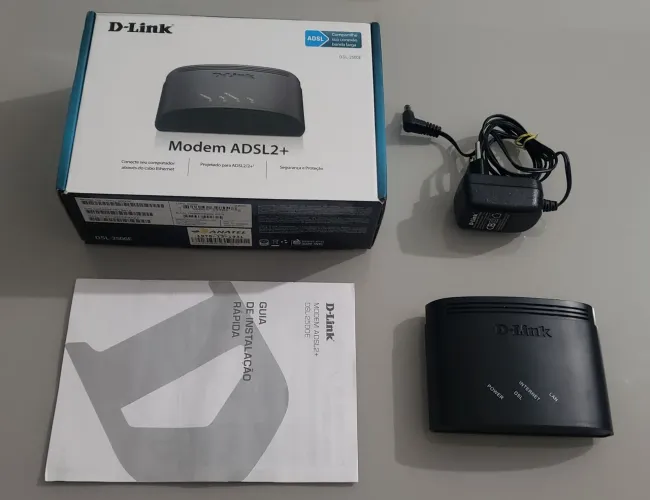 Modem ADSL2+ D-Link DSL-2500E