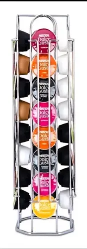 Porta Cápsulas de Aço Inox - Dolce Gusto