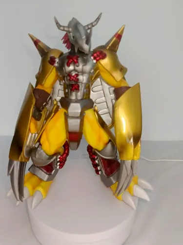 Action Figure WarGreymon - Coleção Digimon