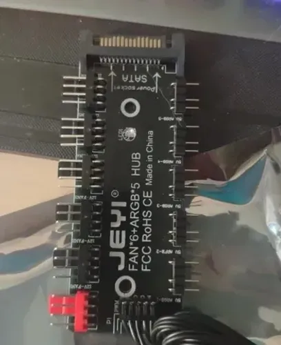 hub de fan pc expansão de cooler