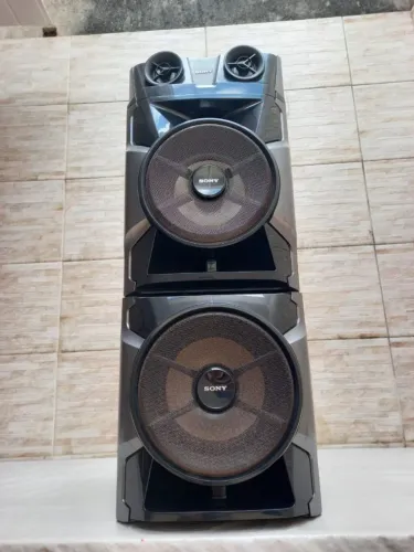 Conjunto de 3 caixas acús tica do Mini-hi-fi System modelo SS-GPX8