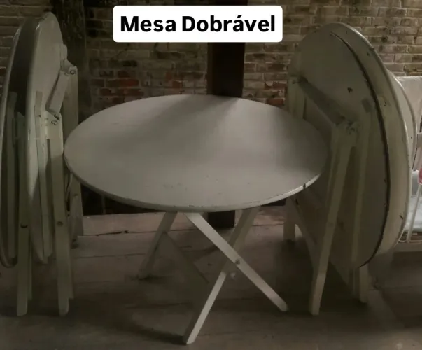 MESAS Dobráveis em madeira