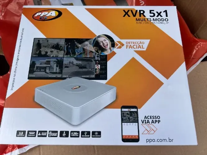 Dvr 4 Canais Xvr 5x1 Multi-Modo Full HD 1080p Citrox PPA + 4 câmeras