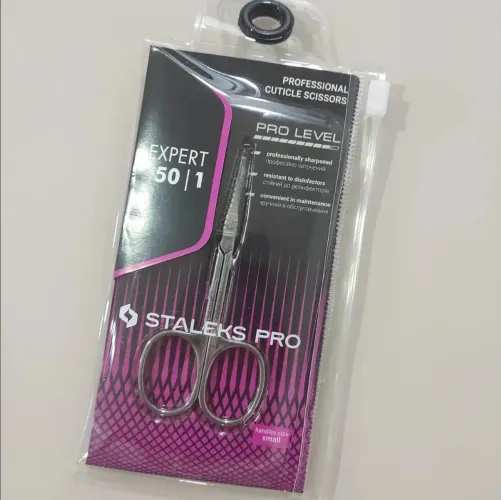 Tesoura de Cutícula Staleks Pro Expert 50/1