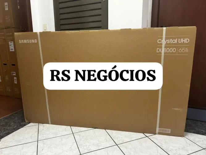 Smart Tv 65 Samsung Du8000, Lacrada + NF (Até 12x)