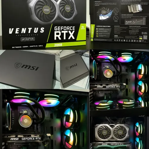 Placa de Vídeo MSI GeForce RTX 2060 Ventus GP Edition
