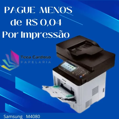 Locação de Impressora Multifuncional Samsung M4080 - Imprima por menos!