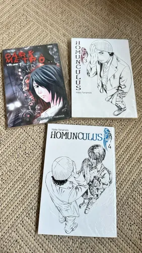 Dark metro - Homunculus 3 e 4 - mangas