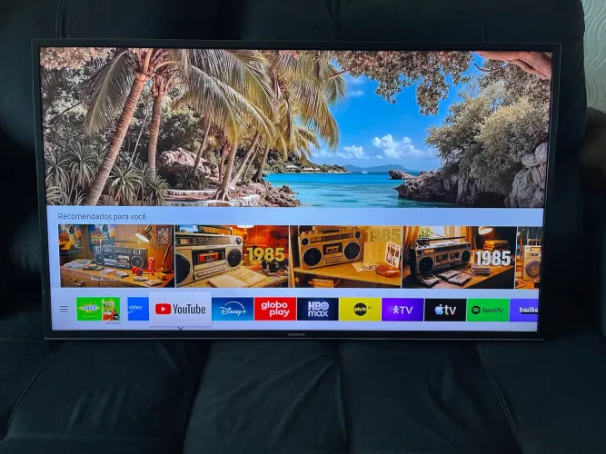 40 Smart tv 4K Samsung 40 Polegadas - Ler a descrição